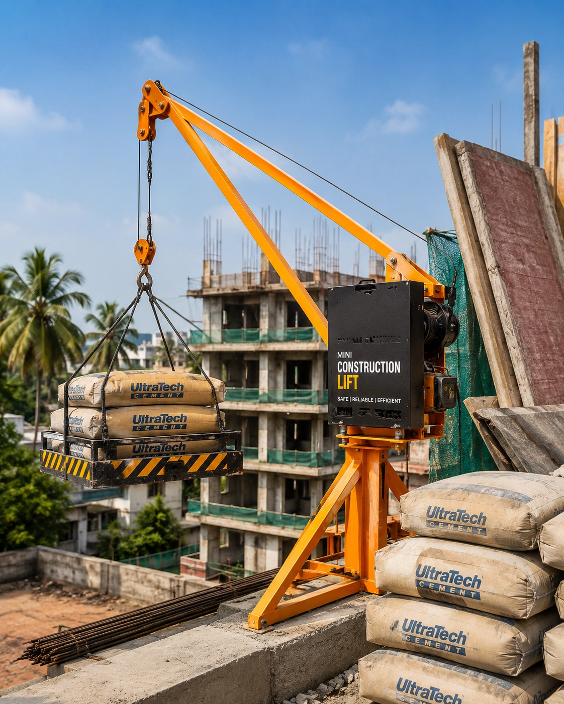 Construction Mini Lift – Sales & Rental