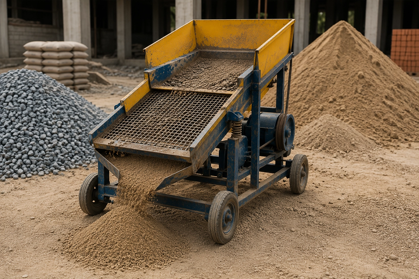 Sand Sieving Machine